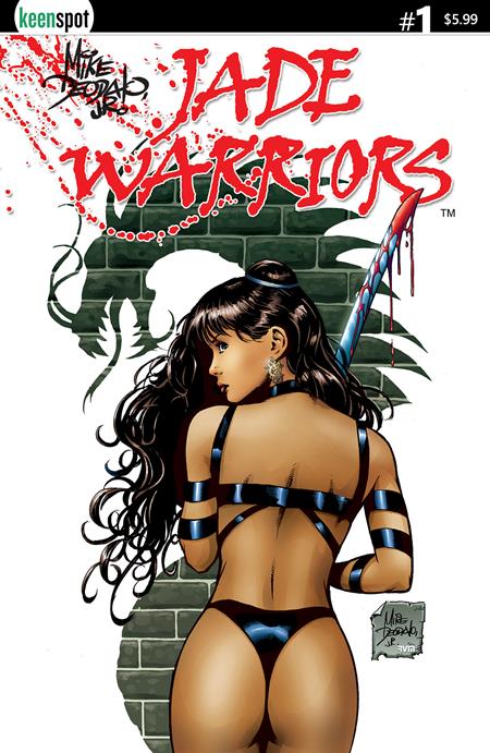 Jade Warriors #1  A Mike Deodato Bloody Sword - Image