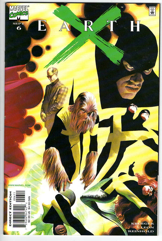 Pre-Owned - Earth X #6  (September 1999) Scanned Image Pop Weasel Pre-Owned Comics