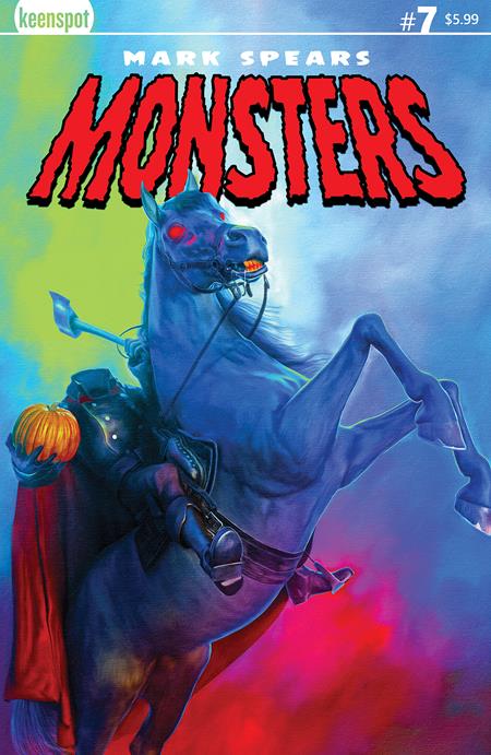 Mark Spears Monsters #7  A Mark Spears The Headless Horseman - Image