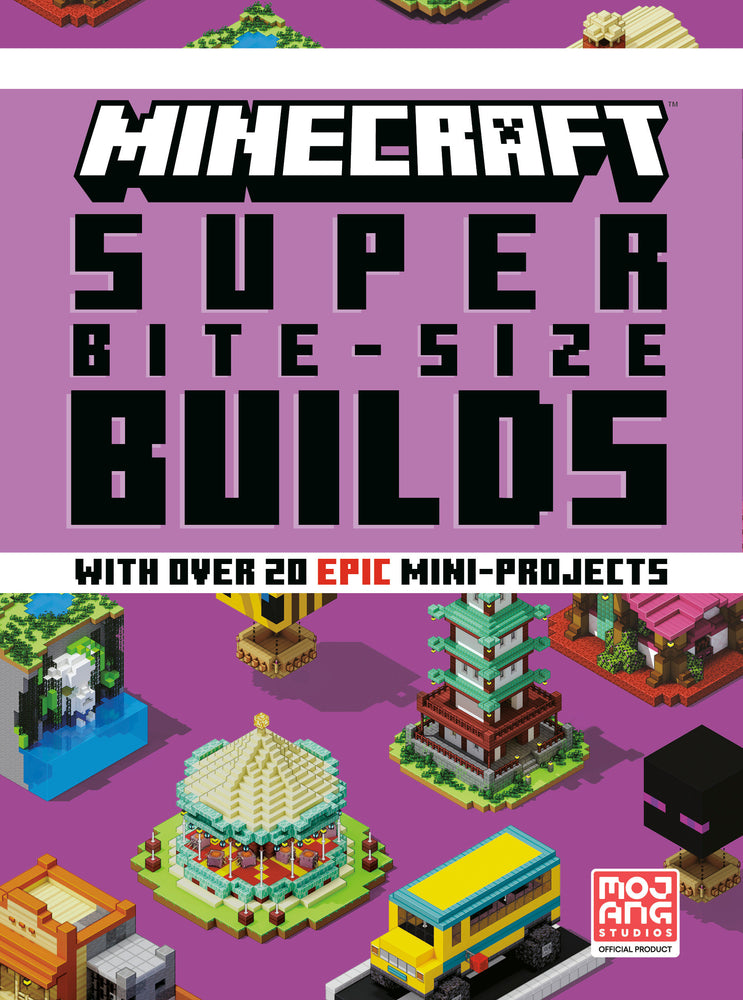 Minecraft: Super Bite-Size Builds (Over 20 Epic Mini-Projects) | Hardcover image - Children/Young Adult - Image - Pop Weasel