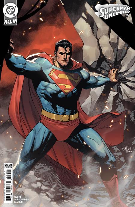 Superman Unlimited #2  B Leinil Francis Yu Card Stock Var - Image