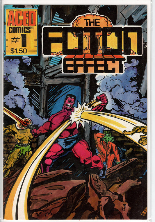 Pre-Owned - Foton Effect #1  (October 1986) Scanned Image Pop Weasel Pre-Owned Comics