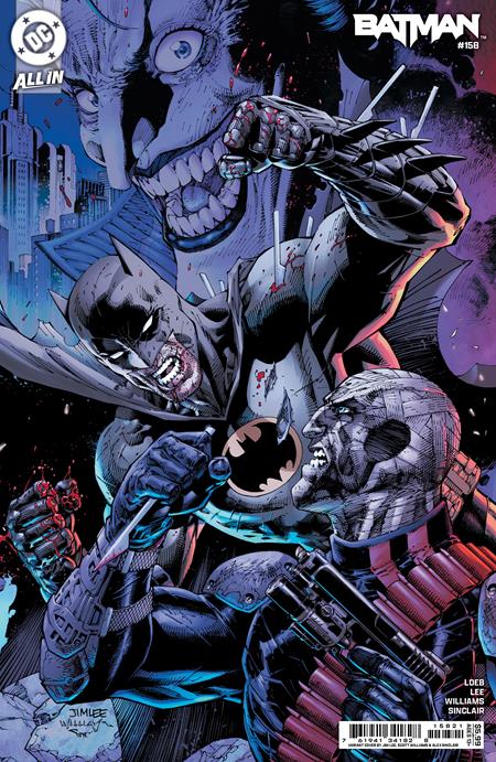 Batman #158  B Jim Lee & Scott Williams Connecting Card Stock Var (1 Of 2) image
