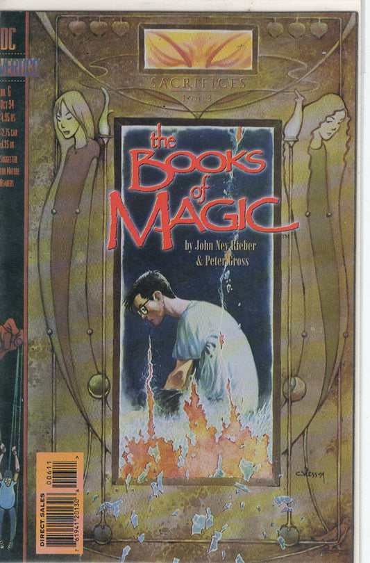 Pre-Owned - The Books of Magic #6  (October 1994) Scanned Image Pop Weasel Pre-Owned Comics