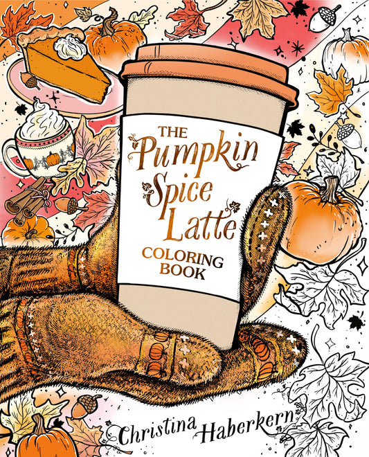 The Pumpkin Spice Latte Coloring Book - Image