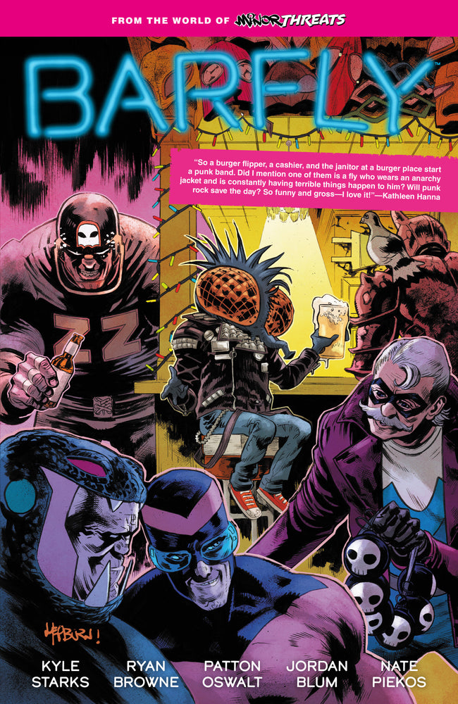 From the World of Minor Threats: Barfly - Image - Graphic Novels - Image - Pop Weasel