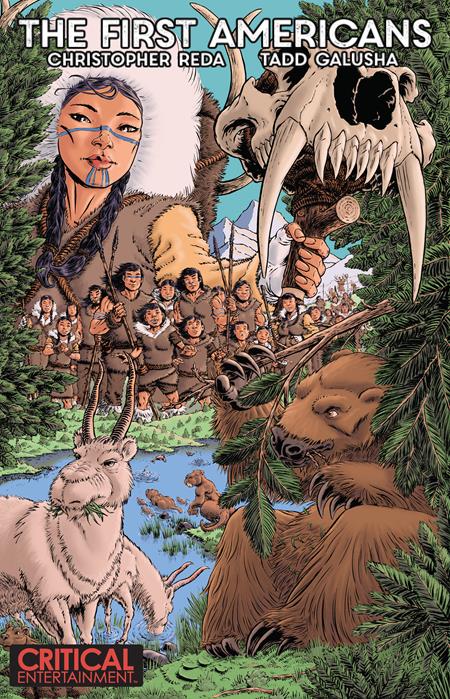 First Americans #3 (of 8)  B Kraig Rasmussen Var - Image
