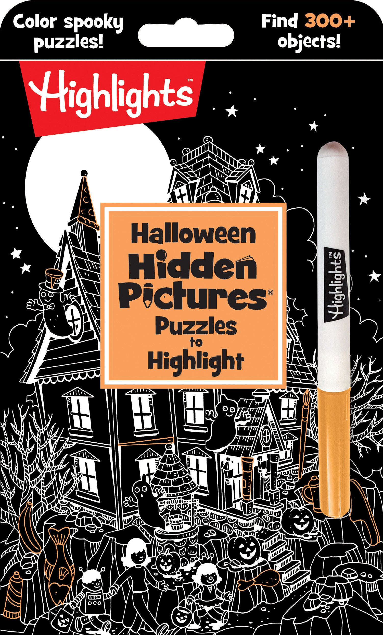 Halloween Hidden Pictures Puzzles to Highlight image