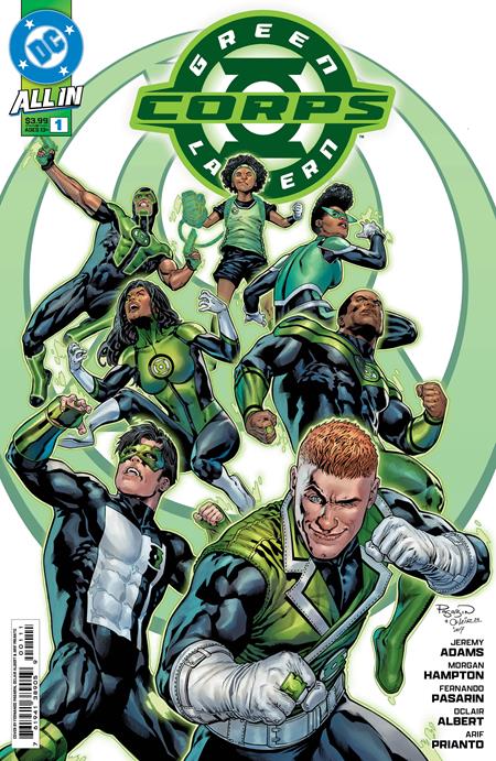 Green Lantern Corps #1  A Fernando Pasarin & Oclair Albert image