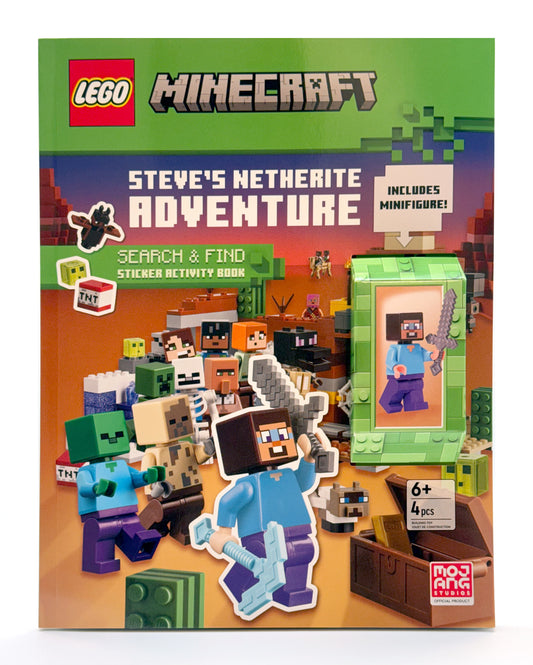 Steve's Netherite Adventure (LEGO Minecraft) - Image