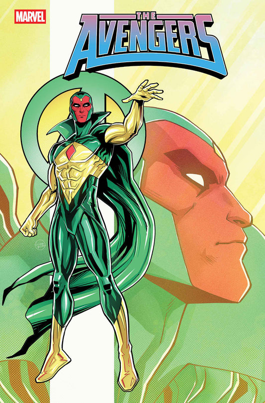 AVENGERS #30 LUCIANO VECCHIO VISION VARIANT - Image