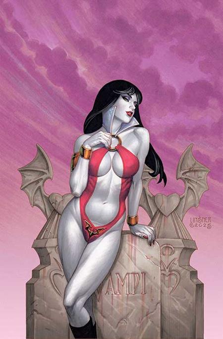 Vampirella Armageddon #2  M Inc 1:15 Joseph Michael Linsner Virgin Var - Image