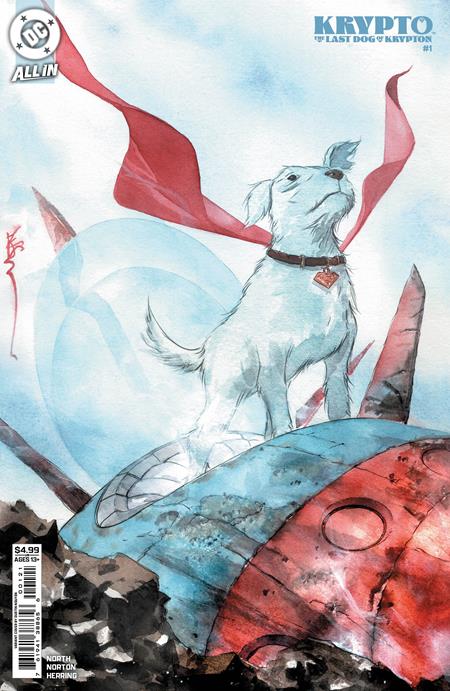 Krypto The Last Dog Of Krypton #1 (of 5)  B Dustin Nguyen Card Stock Var - Image