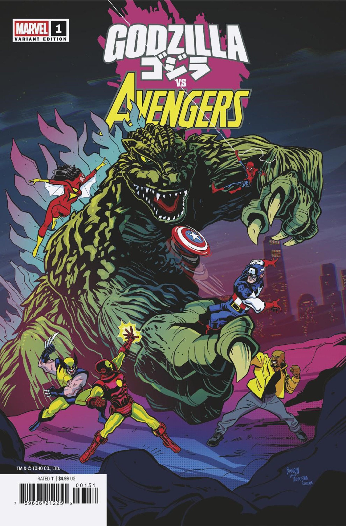 GODZILLA VS. AVENGERS