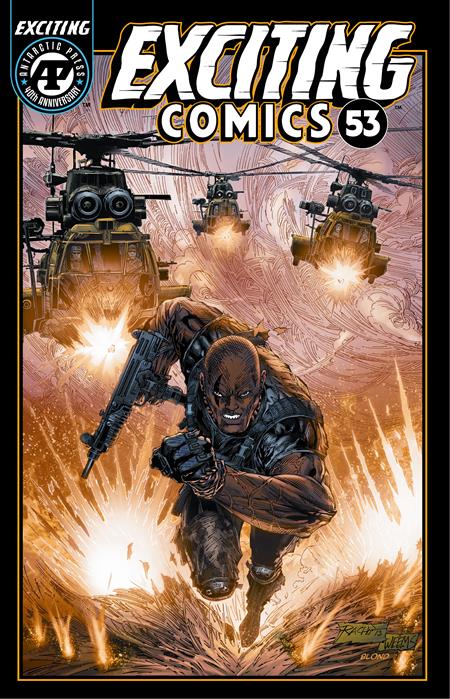 Exciting Comics #53  A Helmut Racho Lunar Exclusive Var - Image