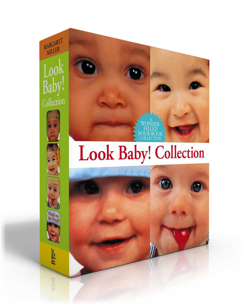 Look Baby! Collection (Boxed Set) Baby Faces; I Love Colors; Baby Food; What's On My Head? image -  - Image - Pop Weasel