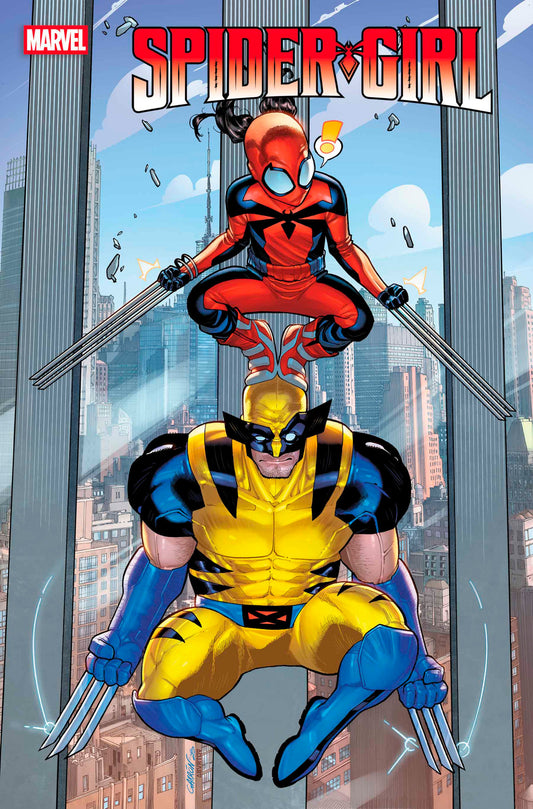 SPIDER-GIRL #1 JAVIER GARRON SPIDER-GIRL FUNHOUSE MIRROR VARIANT - Image