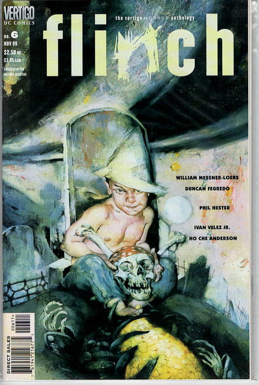 Pre-Owned - Flinch #6  (November 1999) Scanned Image Pop Weasel Pre-Owned Comics