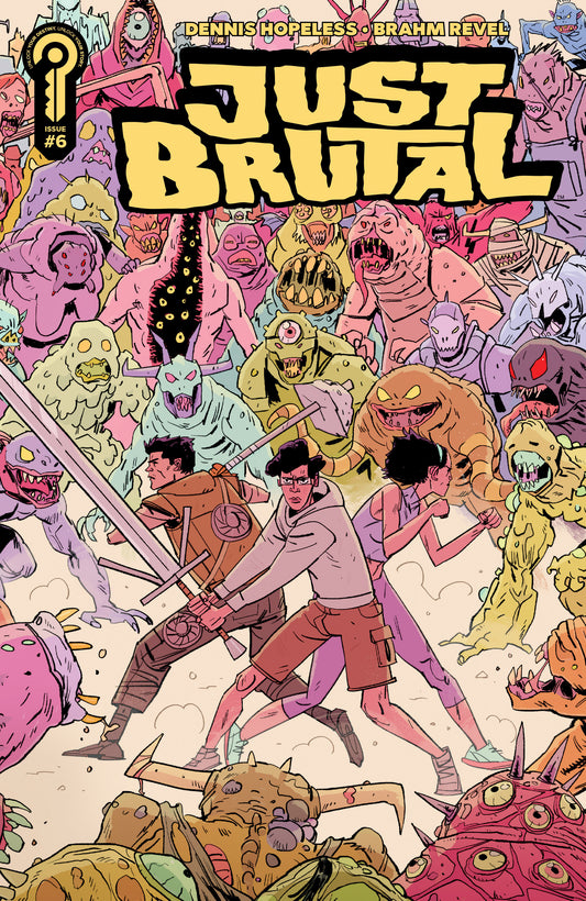 Just Brutal #6 Cover A Brahm Revel - Image