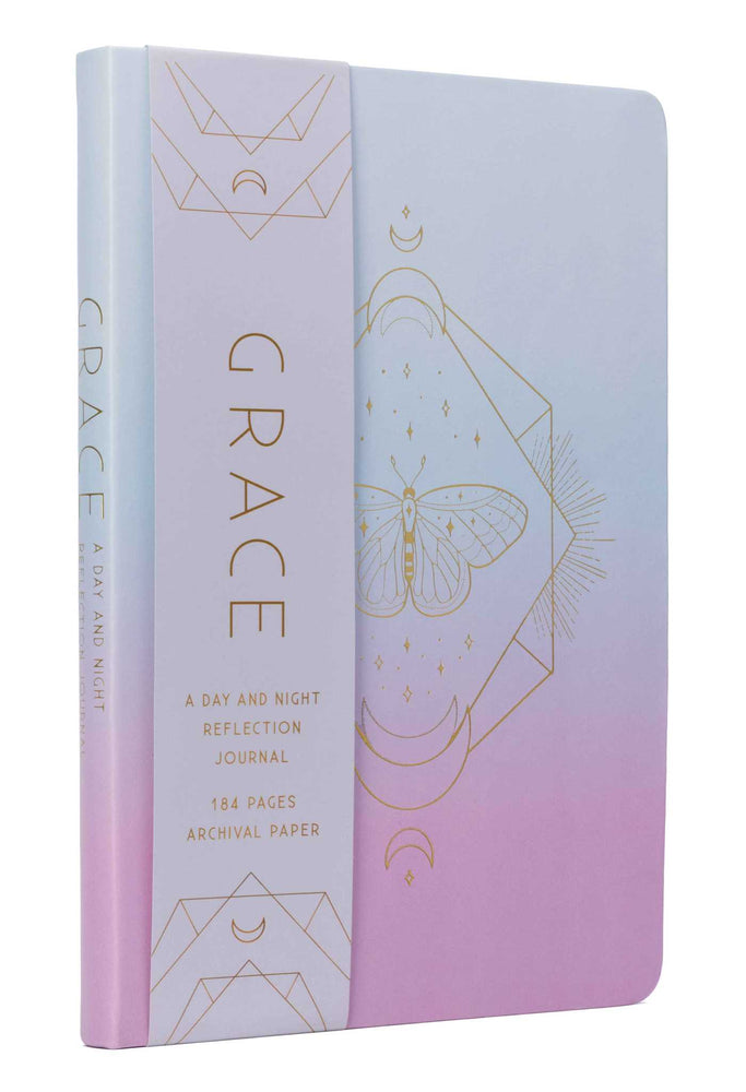 Grace: A Day and Night Reflection Journal (90 Days) - Stationery - Image - Pop Weasel