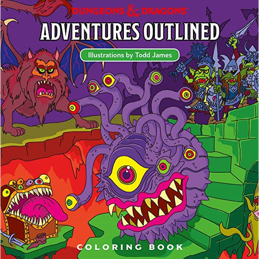 Pop Weasel Image of The Dungeons & Dragons Coloring Book