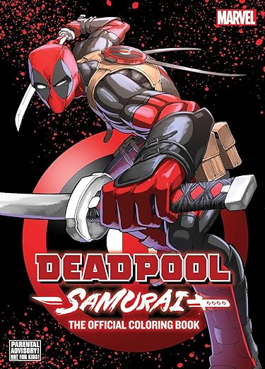 Deadpool: Samurai—The Official Coloring Book - Manga - Image - Pop Weasel