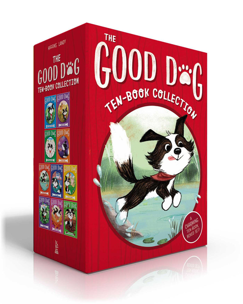 The Good Dog Ten-Book Collection (Boxed Set): Home Is Where the Heart Is; Raised in a Barn; Herd You Loud and Clear; Fireworks Night; The Swim - Childrens Books - Image - Pop Weasel