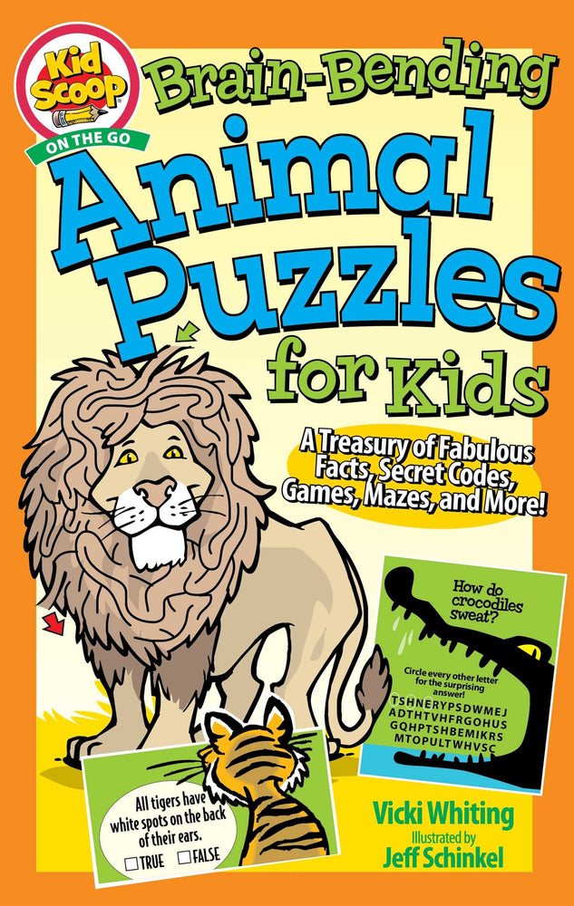 Brain Bending Animal Puzzles for Kids - Books - Image - Pop Weasel