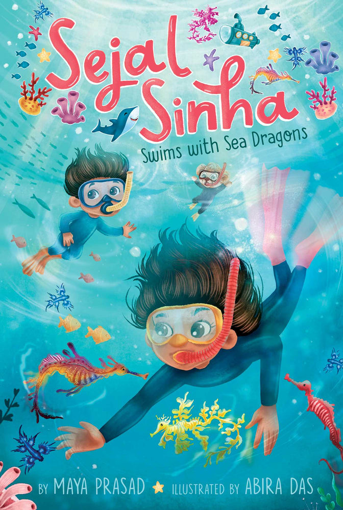 Sejal Sinha Swims with Sea Dragons - Childrens Books - Image - Pop Weasel