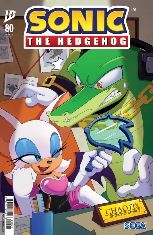 Sonic the Hedgehog #80 Variant B (Kareh) - Image