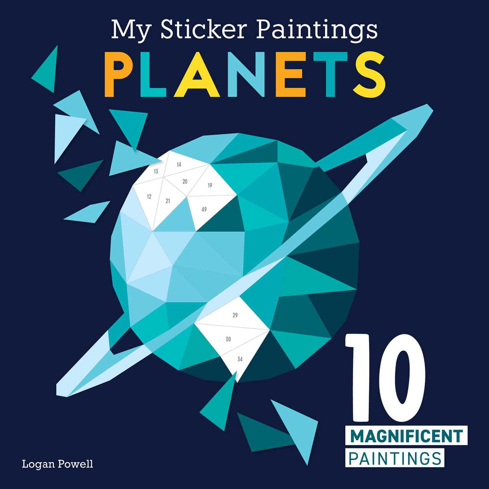 My Sticker Paintings: Planets: 10 Magnificent Paintings - Books - Image - Pop Weasel