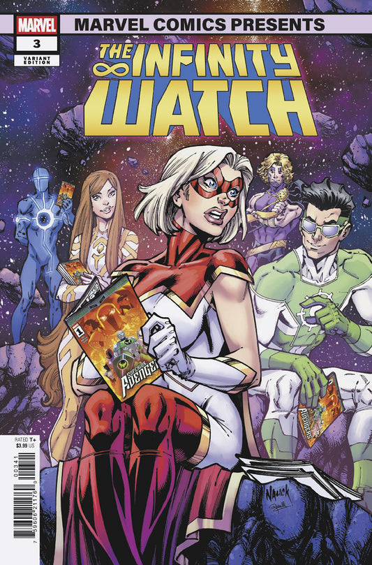 INFINITY WATCH #3 TODD NAUCK MARVEL COMICS PRESENTS VARIANT - Image