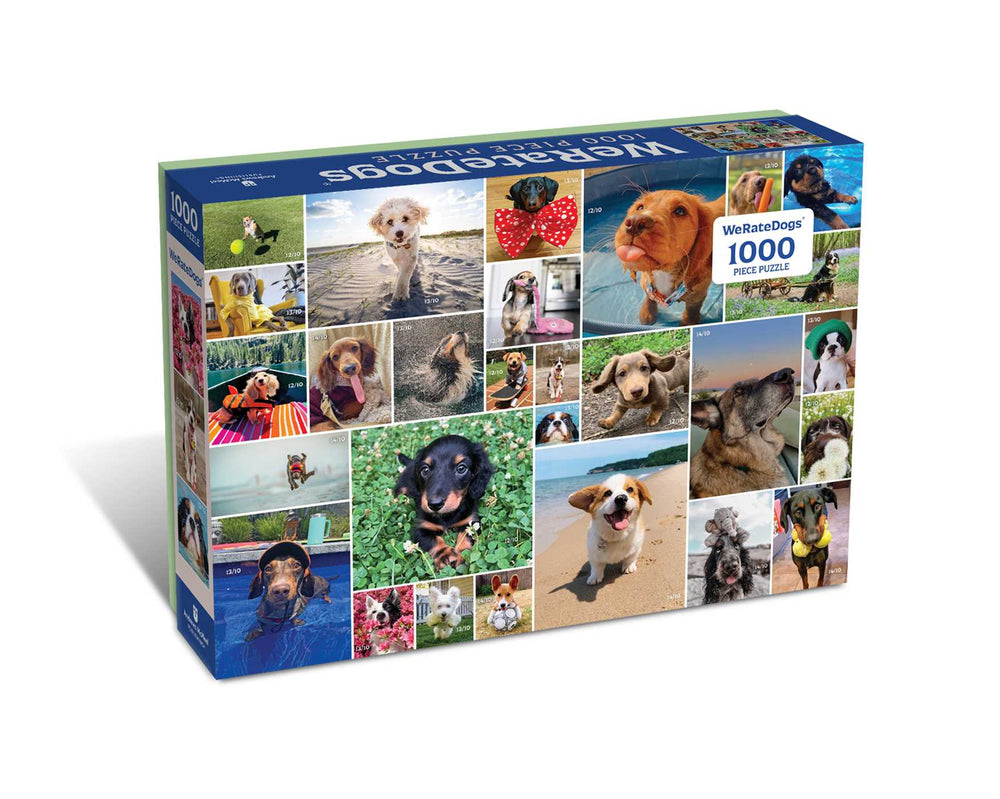 WeRateDogs 1000 Piece Jigsaw Puzzle: They're All Good Dogs - Books - Image - Pop Weasel