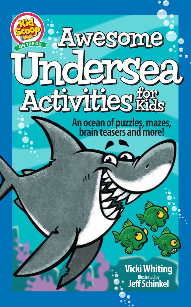 Awesome Undersea Activities for Kids: An ocean of puzzles, mazes, brain teasers, and more! - Books - Image - Pop Weasel