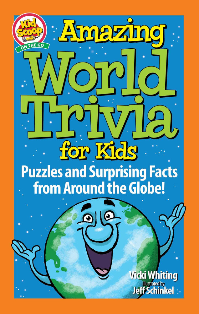 Amazing World Trivia for Kids: Puzzles and Surprising Facts from Around the Globe! - Childrens Books - Image - Pop Weasel