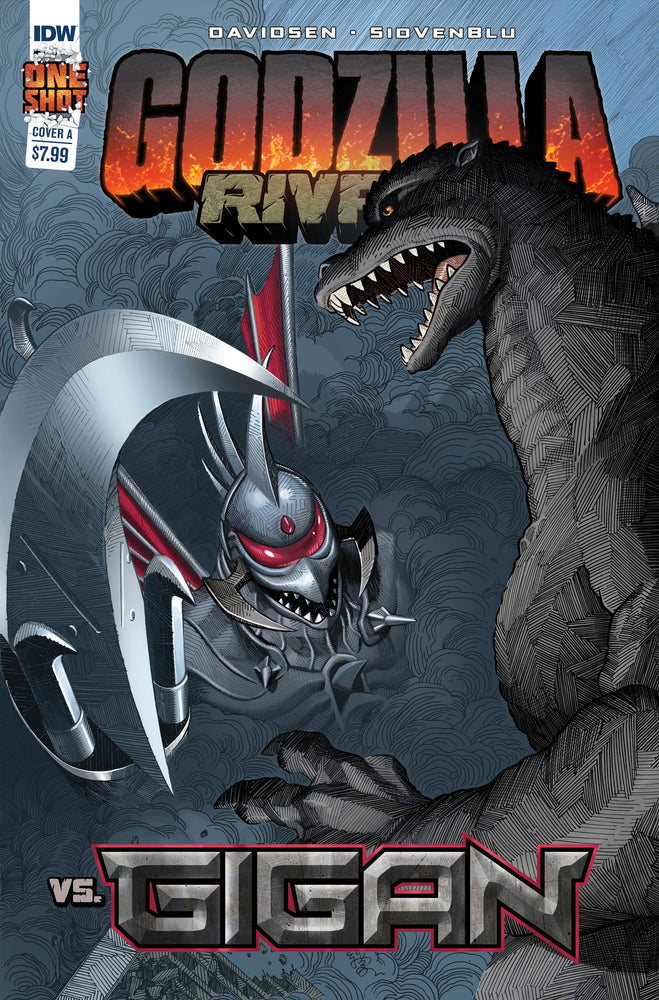 Godzilla Rivals Vs. Gigan Variant A (Su) - Comics - Image - Pop Weasel