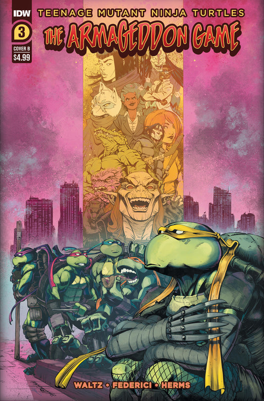 Teenage Mutant Ninja Turtles: The Armageddon Game #3 Variant B (Height)