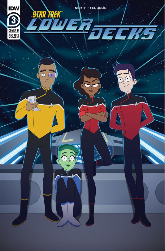 Star Trek: Lower Decks #3 Variant B (Cook)