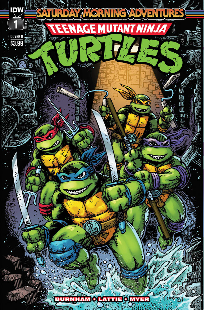 Teenage Mutant Ninja Turtles: Saturday Morning Adventures - Comics - Image - Pop Weasel