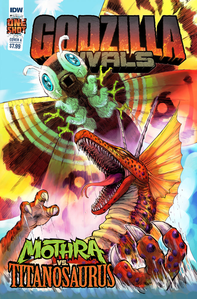 Godzilla Rivals: Mothra Vs. Titanosaurus Variant A (Wind) - Comics - Image - Pop Weasel