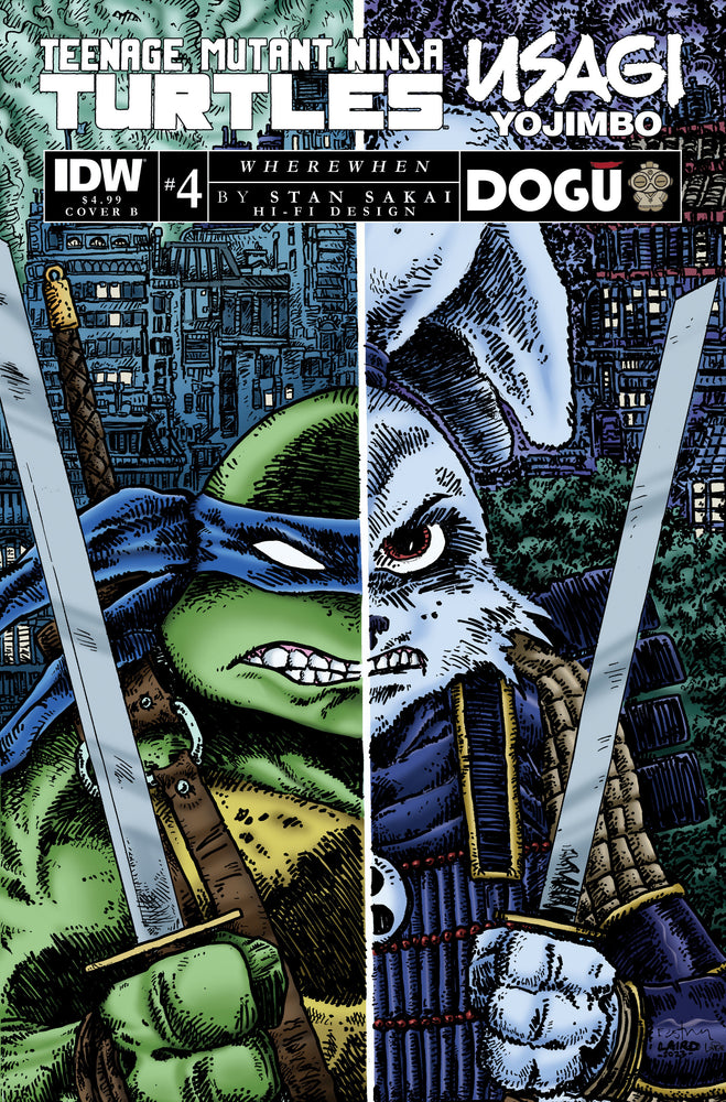 Teenage Mutant Ninja Turtles/Usagi Yojimbo: WhereWhen - Comics - Image - Pop Weasel