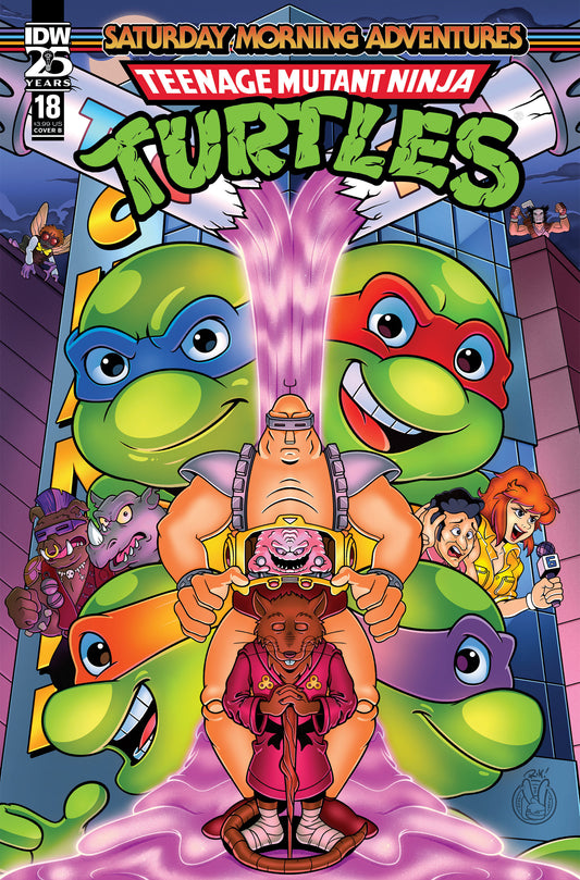 Teenage Mutant Ninja Turtles: Saturday Morning Adventures #18 Variant B (Mack) image