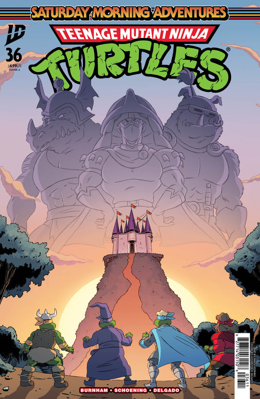 Teenage Mutant Ninja Turtles: Saturday Morning Adventures #36 Cover A (Schoening) - Image