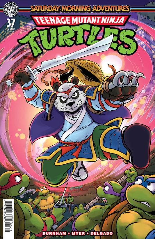 Teenage Mutant Ninja Turtles: Saturday Morning Adventures #37 Cover A (Myer) - Image