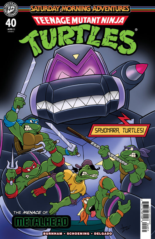 Teenage Mutant Ninja Turtles: Saturday Morning Adventures #40 Variant C (Hazouri) - Image