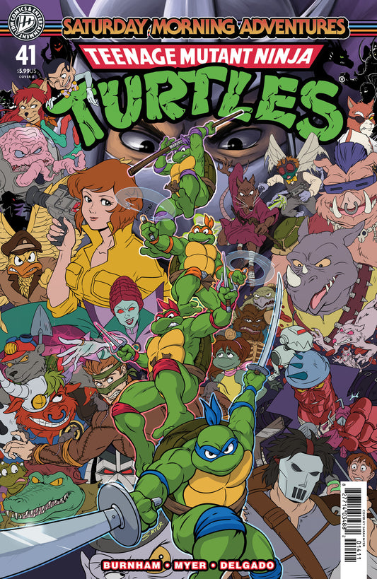 Teenage Mutant Ninja Turtles: Saturday Morning Adventures #41 Cover A (Myer) - Image