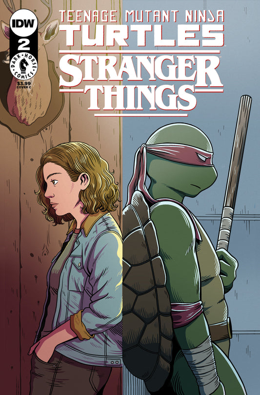 Teenage Mutant Ninja Turtles x Stranger Things #2 Variant C (Woodall)