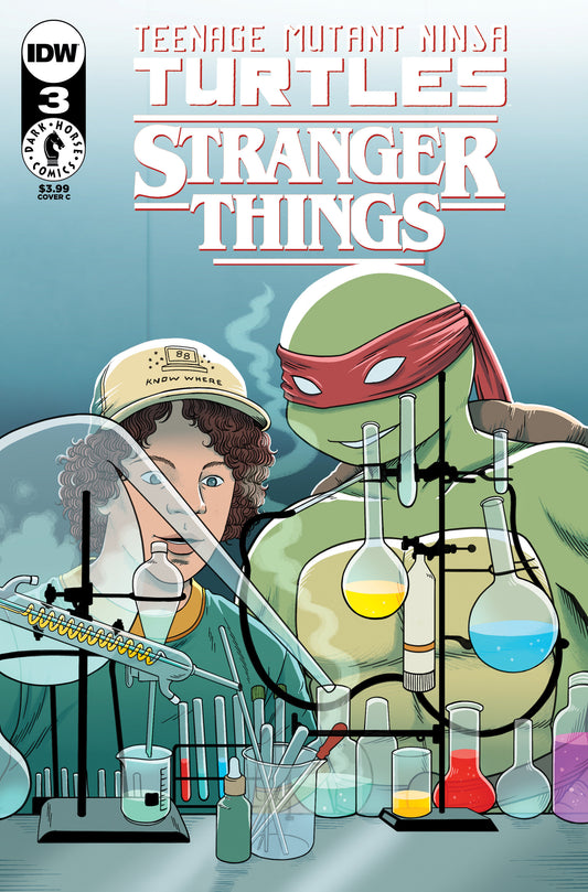 Teenage Mutant Ninja Turtles x Stranger Things #3 Variant C (Woodall)