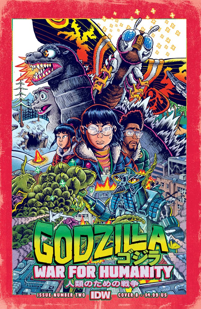 Godzilla: The War for Humanity - Comics - Image - Pop Weasel