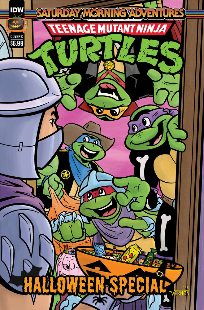 Teenage Mutant Ninja Turtles: Saturday Morning Adventures—Halloween Special Variant C (Smith) - Comics - Image - Pop Weasel